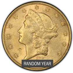 $20 US Mint Liberty Head Double Eagle Gold Coin (AU) | SD Bullion