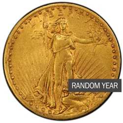 $20 Saint-Gaudens Double Eagle Gold Coin (Cleaned) | SD Bullion