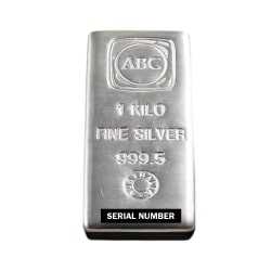 1 Kilo ABC Silver Bar For Sale | Lowest Price Period