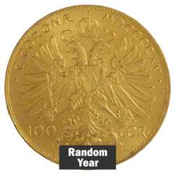 100 Corona Austrian Gold Coin BU (Restrike) - Random Year