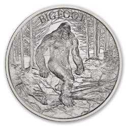 1 oz Intaglio Bigfoot Silver Round | SD Bullion