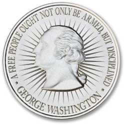 1 oz Bill of Rights Silver Round