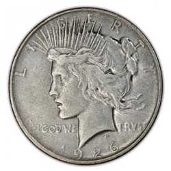 1922-1935 Cull Peace Silver Dollar