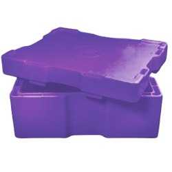 Empty Purple Royal Canadian Mint Silver Coin Monster Box