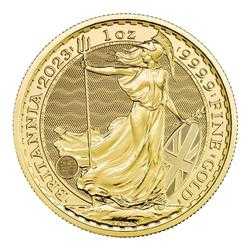 2023 1 oz Gold Britannia Coin BU