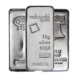 1 Kilo Silver Bar - Generic