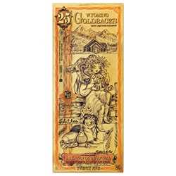 Gold Aurum 24K Wyoming 25 Goldback Note