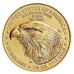 2021 New Design 1/2 oz American Gold Eagle Coin