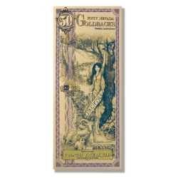 Gold Aurum Nevada 50 Goldback Note (24K) - Lowest Price Period