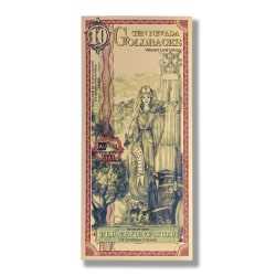 Gold Aurum Nevada 10 Goldback Note (24K) - Lowest Price Period