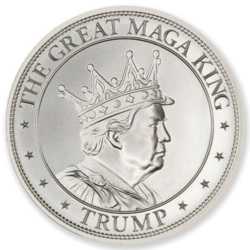 1.5 oz Trump MAGA Silver Round