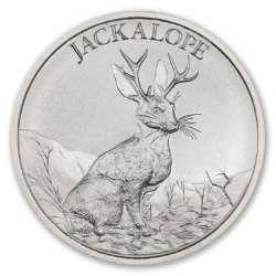 2 oz Intaglio Jackalope Silver Round | SD Bullion