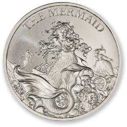 1 oz Intaglio Mint Mermaid Silver Round