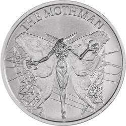 2 oz Intaglio Mint Mothman Silver Round | SD Bullion