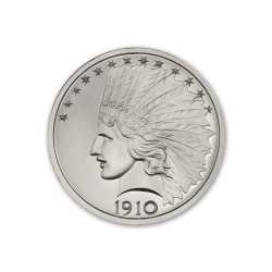 2 oz Indian Tribute Silver Round 