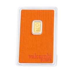 1 Gram Valcambi Gold Bar - in Assay