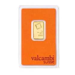 5 Gram Valcambi Gold Bar - in Assay
