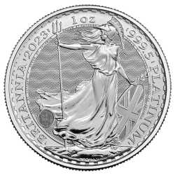 2023 1 oz Platinum Britannia Coin BU