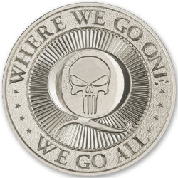 1 oz Qanon Type II Silver Round