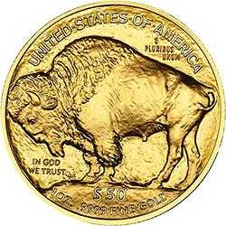 1 oz American Gold Buffalo Coin - Random Year