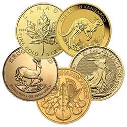 1 oz Gold Coins - Design Our Choice