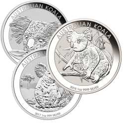 Australian Koala Silver Coin 1 oz - Random Year