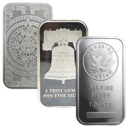 1 oz Silver Bars - Design Our Choice