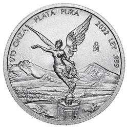 2022 1/10 oz Mexican Silver Libertad Coin