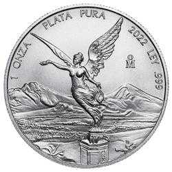 2022 1 oz Mexican Silver Libertad Coin