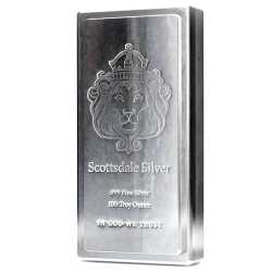 100 oz Scottsdale Mint Stackable Bar