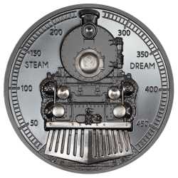 2023 2 oz Steam Dream Train Proof Silver Coin | The Journey