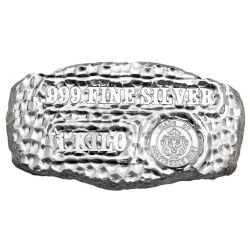 Tombstone 1 Kilo Silver Nugget Bar 