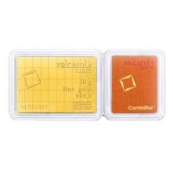 50 x 1 g Valcambi Gold CombiBar - In Assay | Free Shipping