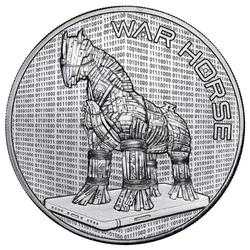 2022 5 oz War Horse High Relief Silver - The Awakening Series