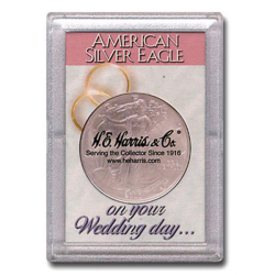 Perma Lock Case for American Silver Eagle - Wedding