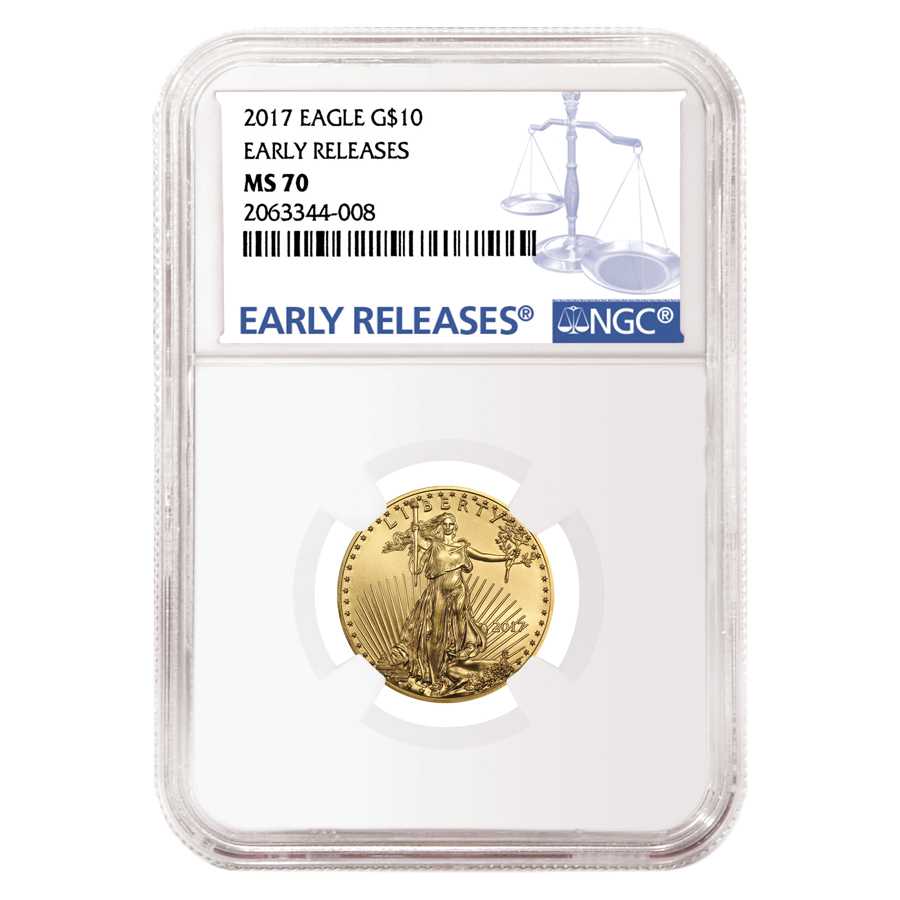 2017\u00201\u002F4\u0020oz\u0020NGC\u0020MS\u002D70\u0020Early\u0020Releases\u0020Gold\u0020American\u0020Eagle
