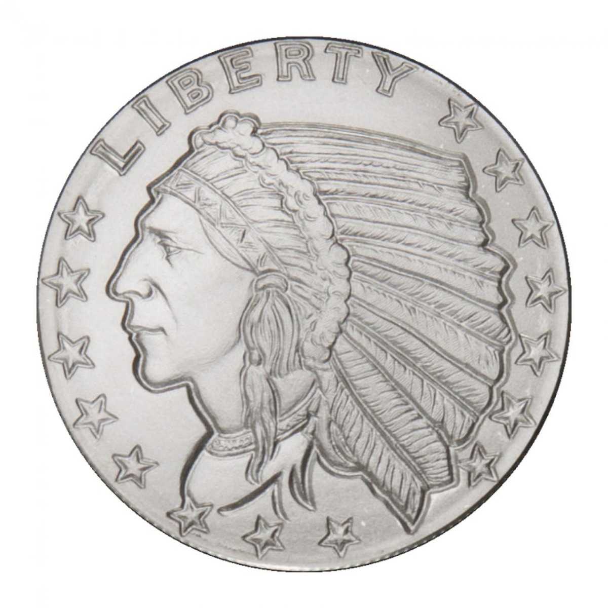 1\u002F4\u0020oz\u0020Silver\u0020Rounds\u0020\u007C\u0020Incuse\u0020Indian