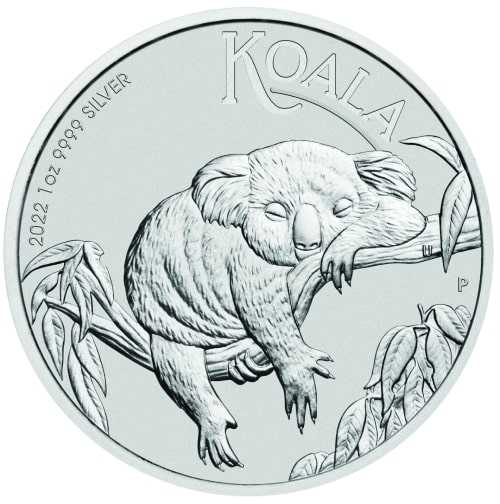 2022\u00201\u0020oz\u0020Australian\u0020Silver\u0020Koala\u0020Coin\u0020BU