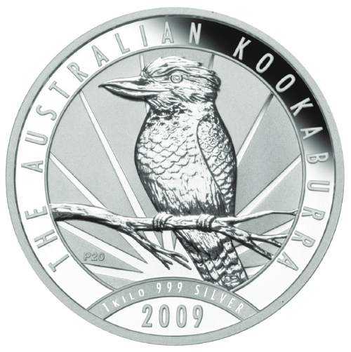 2009\u00201\u0020Kilo\u0020Australian\u0020Kookaburra\u0020Silver\u0020Coin