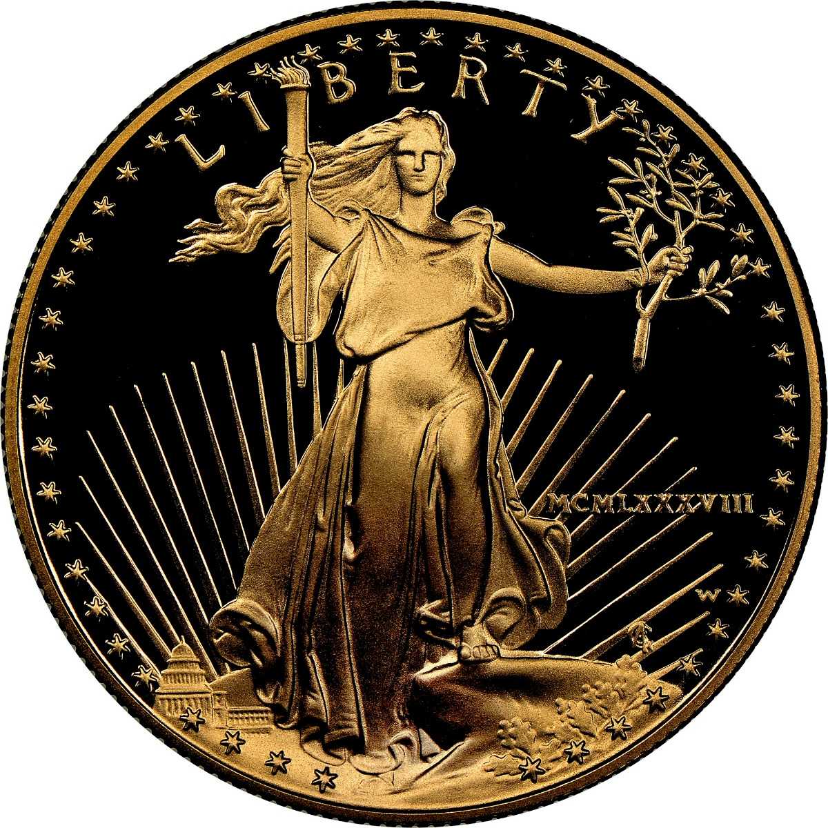 1988\u00201\u0020oz\u0020American\u0020Gold\u0020Eagle\u0020Proof\u0020Coin