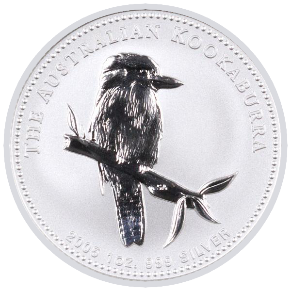 2005\u00201\u0020oz\u0020Australian\u0020Kookaburra\u0020Silver\u0020Coin