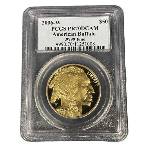 2006\u0020PCGS\u0020PR\u002D70\u0020American\u0020Gold\u0020Buffalo\u0020Coin
