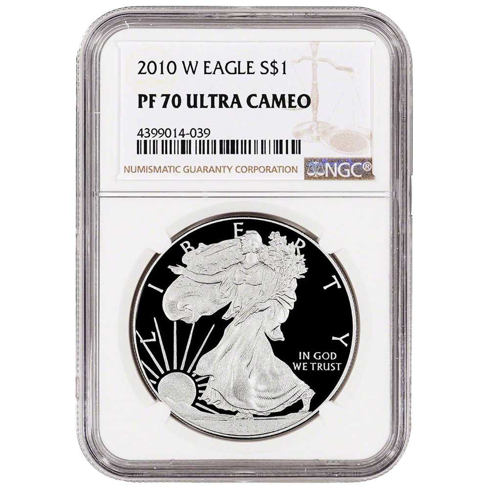 2010\u002DW\u0020NGC\u0020PF\u002D70\u0020Proof\u0020American\u0020Silver\u0020Eagle\u0020Coin