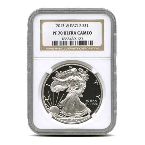 2013\u002DW\u0020NGC\u0020PF\u002D70\u0020American\u0020Silver\u0020Eagle\u0020Proof\u0020Ultra\u0020Cameo