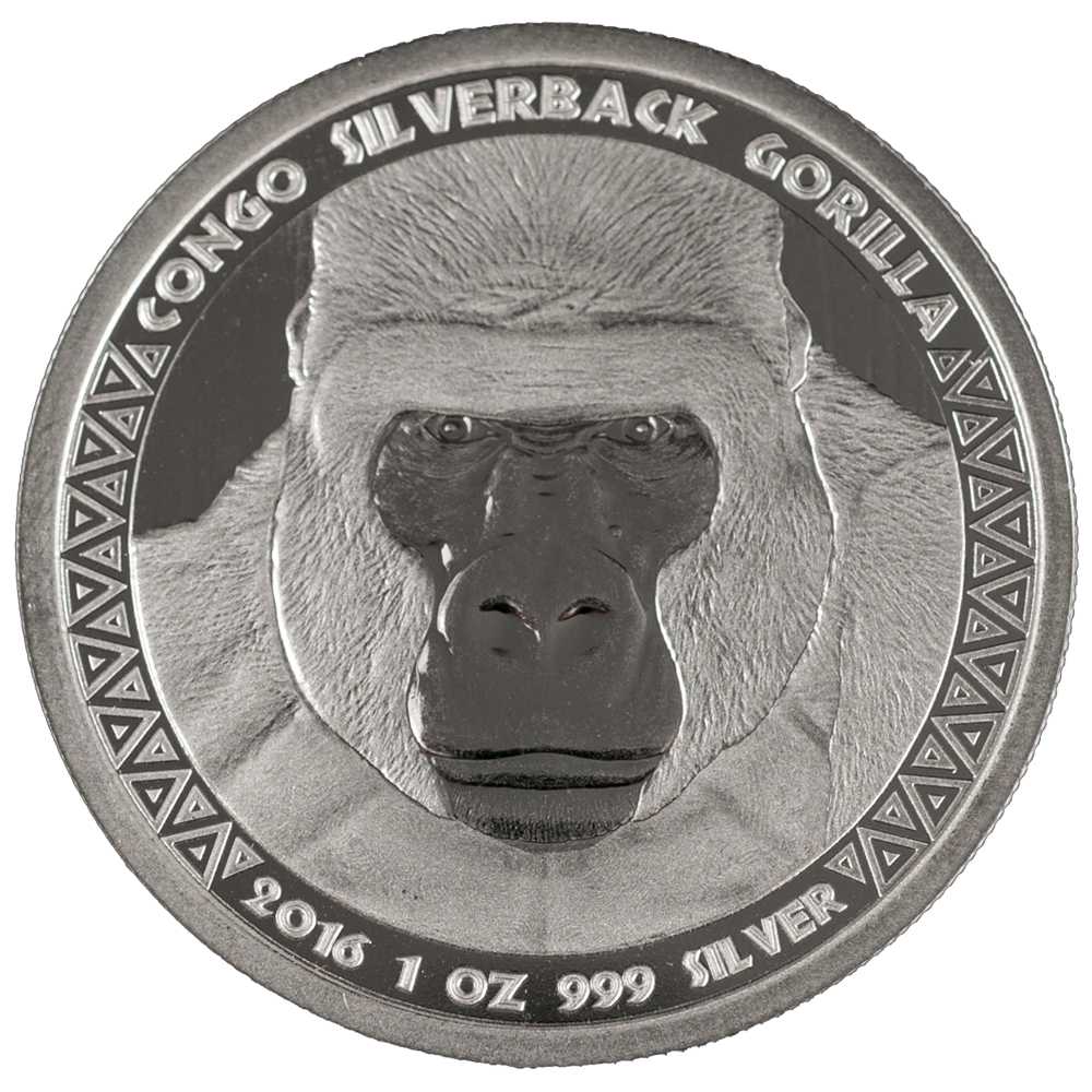 2016\u0020Congo\u0020Silverback\u0020Gorilla\u0020Silver\u0020Coin\u00201\u0020oz