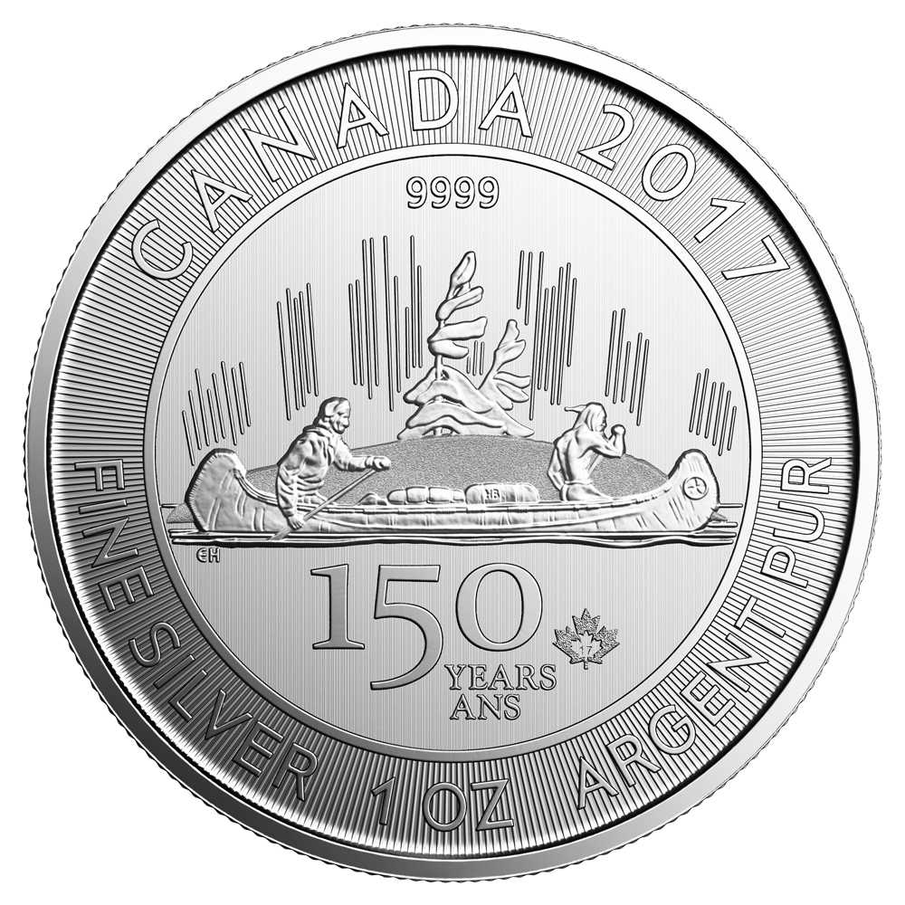2017\u0020Royal\u0020Canadian\u0020Mint\u0020Voyageur\u00201\u0020oz\u0020Silver\u0020Coin\u0020BU