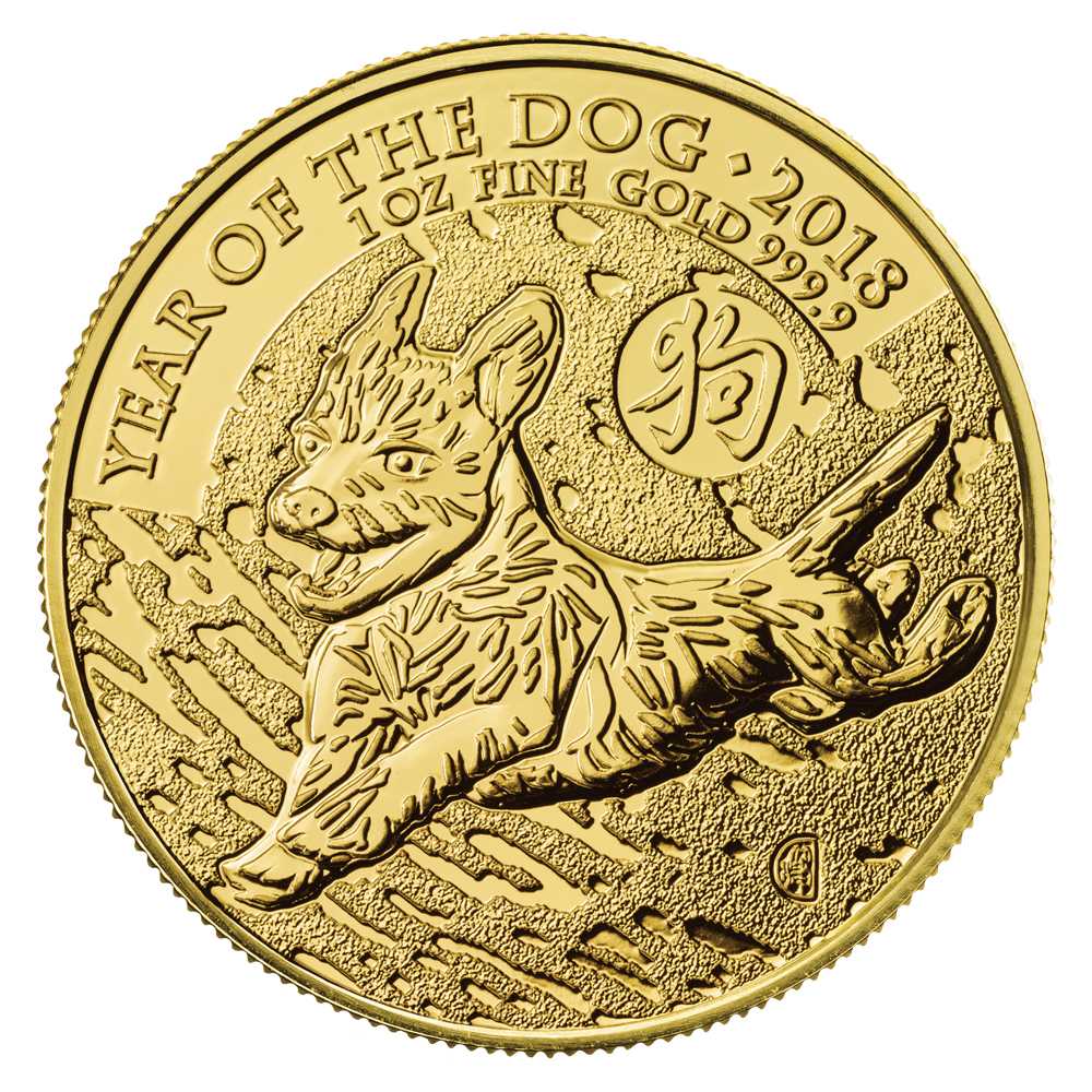 2018\u0020British\u0020Year\u0020of\u0020the\u0020Dog\u0020Gold\u0020Coin\u00201\u0020oz