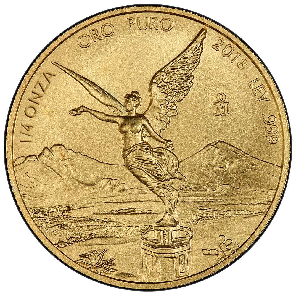2018\u0020Mexican\u0020Gold\u0020Libertad\u0020Coin\u00201\u002F4\u0020oz