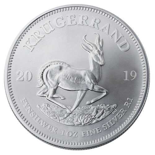 2019\u0020South\u0020African\u0020Silver\u0020Krugerrand\u0020Coin\u00201\u0020oz
