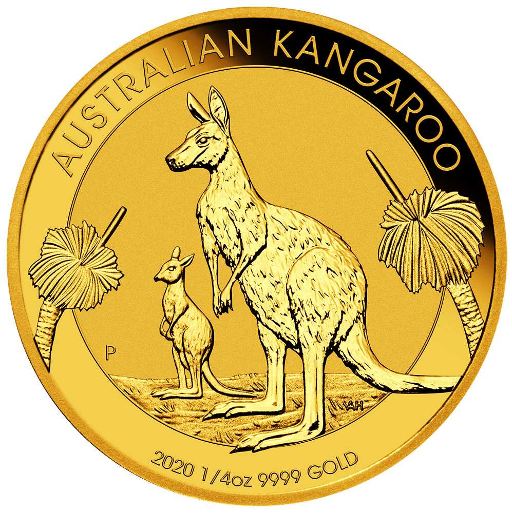 2020\u00201\u002F4\u0020oz\u0020Australian\u0020Gold\u0020Kangaroo\u0020Coin\u0020BU